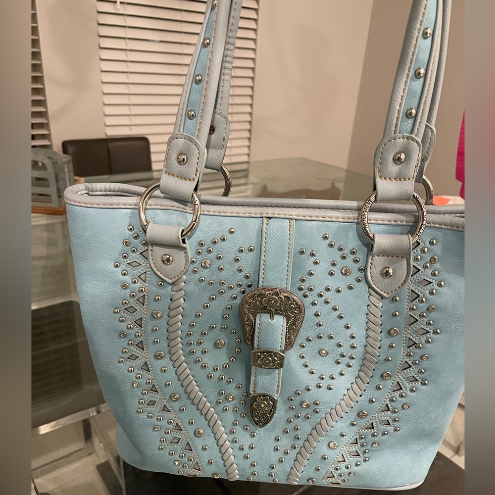 Montana West buckle purse